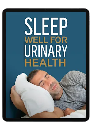 Sleep Well for Urinary Health digital bonus cover